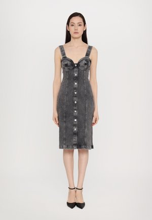 Denim dress - fantasia grigio