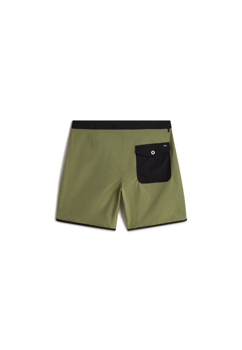 Vans MTE EVERRIDE SCALLOPED SOLID BOARD Swimming shorts loden