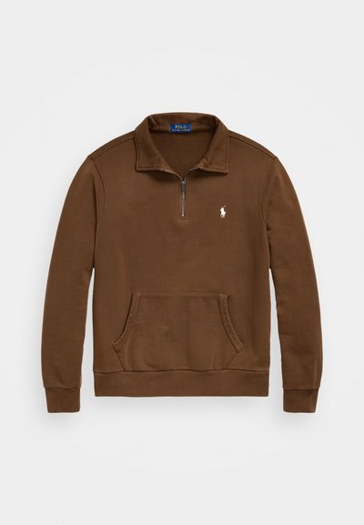 Polo Ralph Lauren LOOPBACK FLEECE QUARTER-ZIP SWEATSHIRT - Φούτερ - pale russet