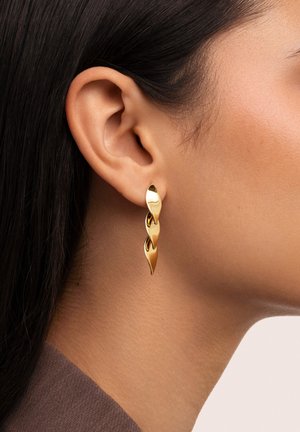 LEAVES - Earrings - gold-coloured
