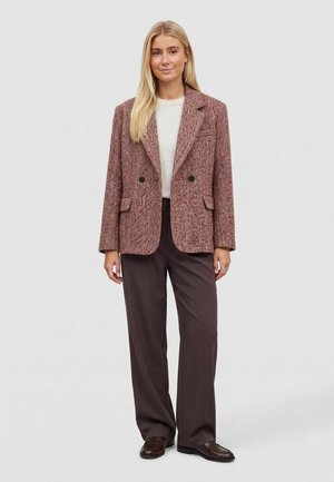 Opal Studio, OPAL STUDIO KARA BLAZER - Блейзър - bordeaux cream mix