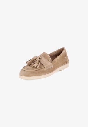 Kaerlek, KAERLEK OLGA_2 CUOIO DAMEN SLIPPER / LOAFERS RAULEDER IN BRAUN - Mocasines - brown