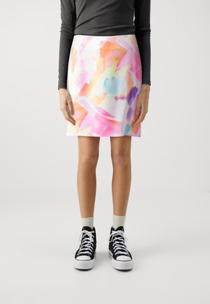 PCSUMMER SHORT SKIRT - Minirock - begonia pink