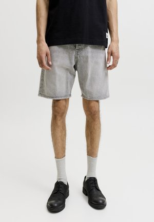 Jack & Jones TONY ORIGINAL - Denimové šortky - grey denim