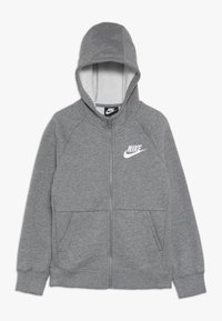 Nike Sportswear G NSW CLUB FLC FZ HOODIE LBR - Sweatjakke - grey