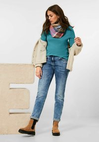 Cecil UNIFARBE - Langarmshirt - blau