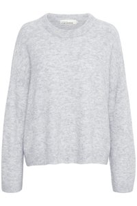 DENI - Svetr - opal gray melange
