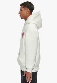 Dropsize HEAVY BUBBLE SKETCH - Sweat à capuche - cream white