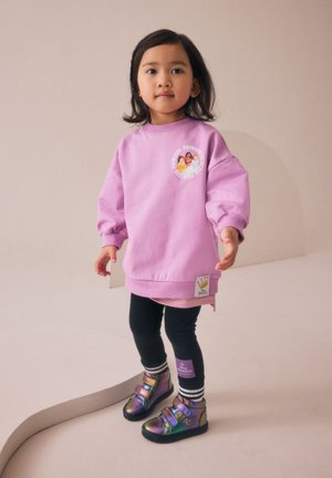 Next, REGULAR FIT - DISNEY PRINCESS MOCK LAYER TOP AND LEGGINGS SET  - Sweatshirt - purple