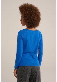 WE Fashion Majica z dolgimi rokavi - blue