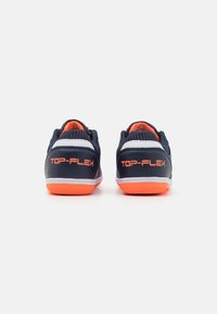 Joma TOPFLEX JR INDOOR UNISEX - Botines de fútbol sala - navy/orange