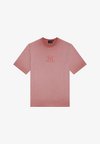 MLB LOGO TEE NEW YORK YANKEES UNISEX - Клубно облекло - pink