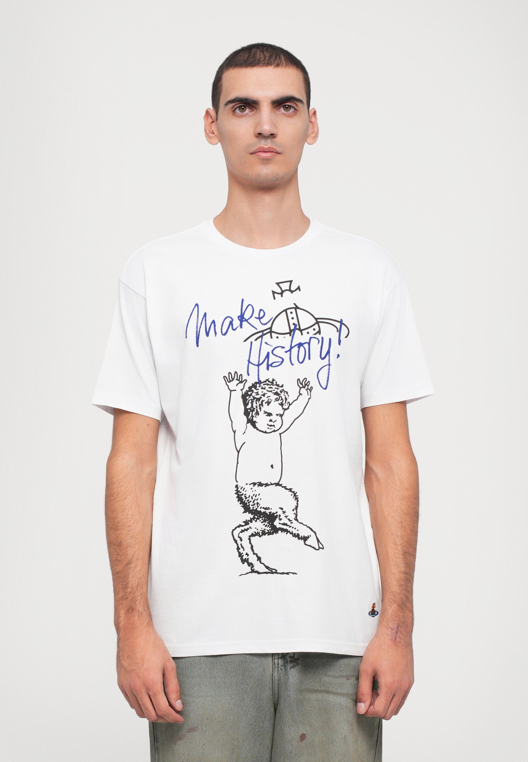 Vivienne Westwood FAWN CLASSIC UNISEX - Print T-shirt - white