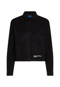KARL LAGERFELD JEANS - Bluza z gumbi - black