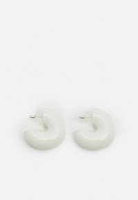 BEAM EARRINGS - Uhani - alabaster white