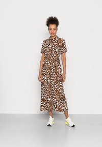 Vero Moda VMSIMPLY  - Vestido camiseiro - tan