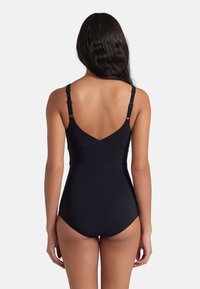 Arena SHAPEWEAR JEWEL LOW C-CUP R - Badedragt - black bright blue