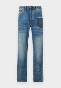 TWO TONE - Jean droit - indigo