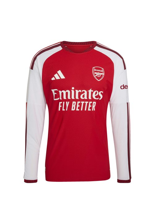adidas Arsenal FC 26/27 Home Authentic Long Sleeve Jersey Asia Sizing 'Better Scarlet' — foto 6
