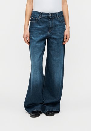 Tommy Hilfiger 70S HIGH RISE WIDE LEG JEANS - Τζιν χαλαρής εφαρμογής - dark blue