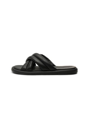 LOTTA - Pantolette flach -  black