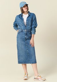 BONOBO Jeans Camicia - denim used