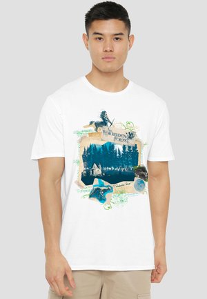 Cotton Soul, HARRY POTTER HARRY POTTER THE FORBIDDEN FOREST - Print T-shirt - white