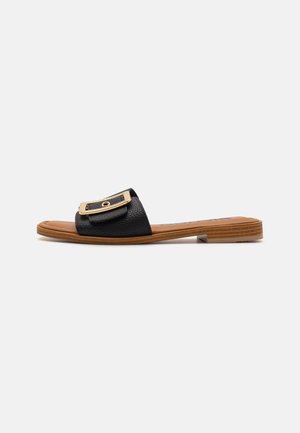 BIAPARIS BUCKLE SLIDE - Mules - black