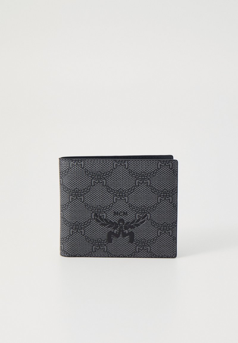 MCM - HIMMEL SMALL WALLET UNISEX - Lommebok - dark grey, Forstørre