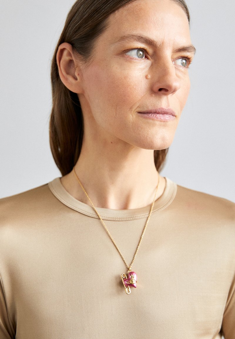 Vivienne Westwood ORIETTA PENDANT Kaulakoru Gold coloured candy vivienne-westwood-orietta-pendant-kaulakoru-gold-coloured-candy