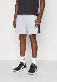 adidas Performance Short de sport - halo silver-coloured/black