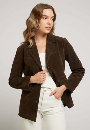 WHITNEY - Blazer - chocolat