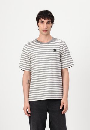 TASARAITA UNISEX UNIKKO UNISEX - Print T-shirt - grey melange/off white