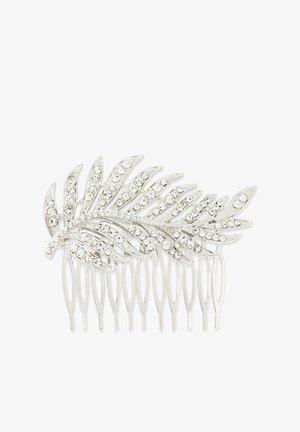 Celebride IN SHAPE OF FEATHER WITH STRASS - Accessoires cheveux - silver coloured