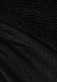 Koton MEDIUM RISE TISSUED - Bas de bikini - black