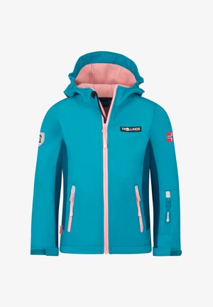 TROLLKIDS Soft shell jacket - harbor blue