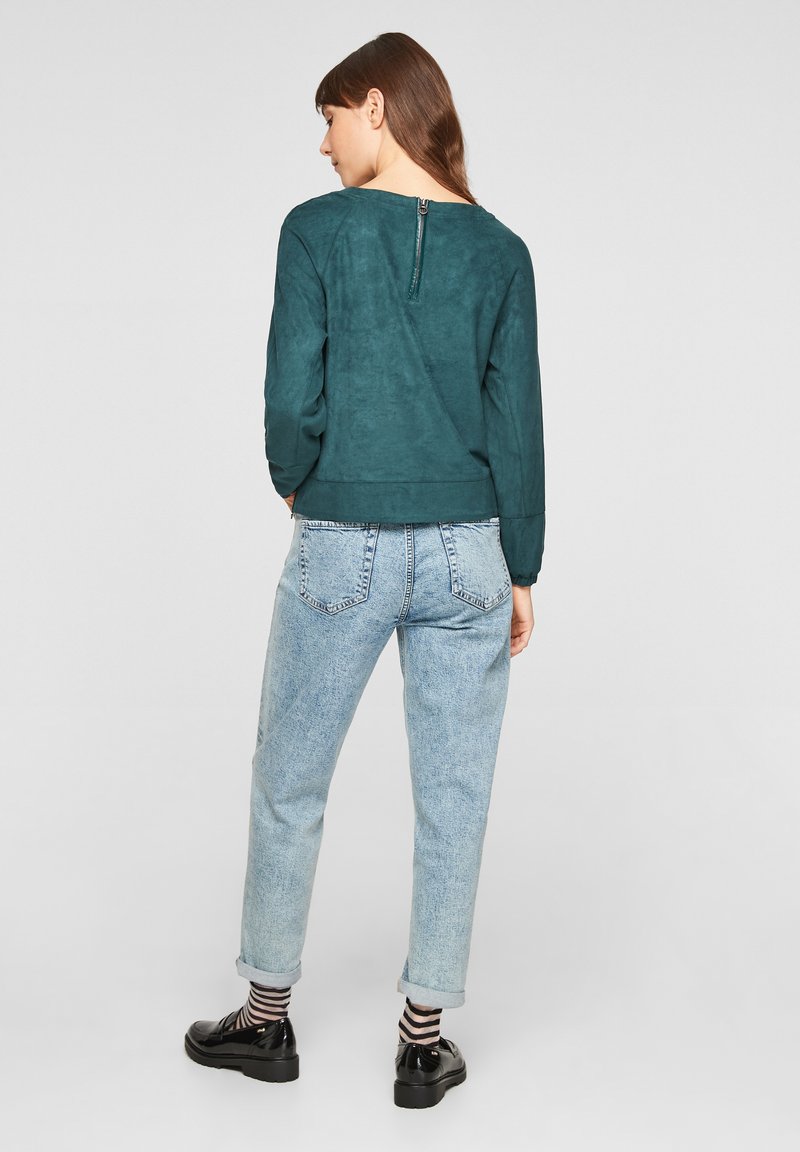Damen Sweatshirts | s.Oliver Sweatshirt green/dunkelgrün - QA65759 Damen Sweatshirts | s.Oliver Sweatshirt green/dunkelgrün - QA65759