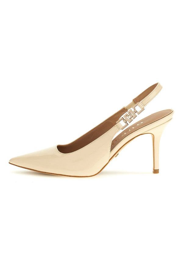 High Heel Pumps - creme