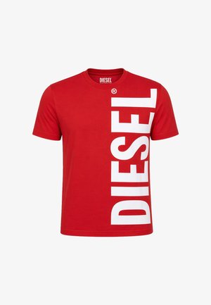 Diesel, TSHIRTT - T-shirt con stampa - red