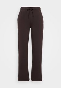 STRAIGHT - Calças de fato de treino - black coffee