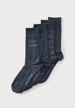 Tommy Hilfiger, GIFTBOX 4 PACK - Chaussettes - blue-grey