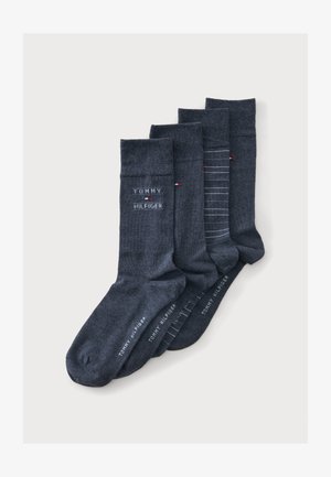 Tommy Hilfiger, GIFTBOX 4 PACK - Chaussettes - blue-grey