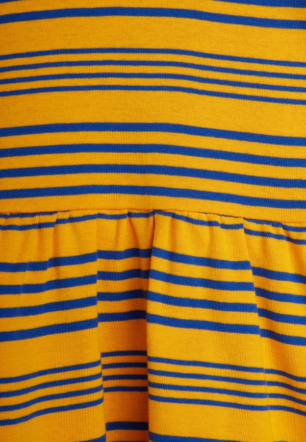 STRIPE DRESS - Jersey dress - orange3