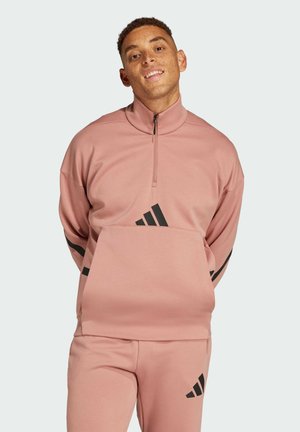 Z.N.E. QUARTER-ZIP - Sudadera - warm clay