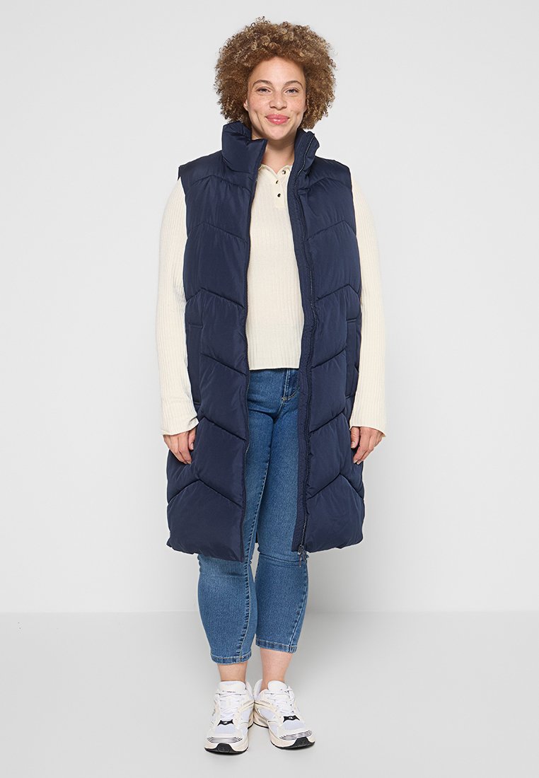 Vero Moda Tall Bodywarmer donkerblauw