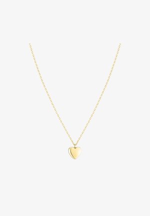 MIT HERZ MINI ME - LANG - Halsband - gold