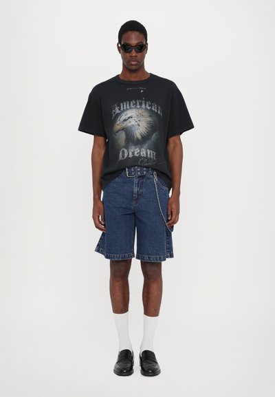 MISBHV AMERICAN DREAM - Μπλουζάκι με στάμπα - washed black