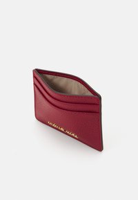 MICHAEL Michael Kors JET SET CARD HOLDER - Monedero - deep red