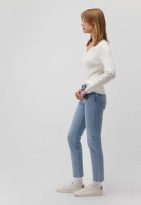 Mavi V-NECK - Strickpullover - weiss