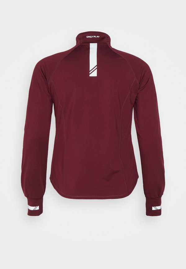 ONPEAN RUN WARM - Long sleeved top - windsor wine2